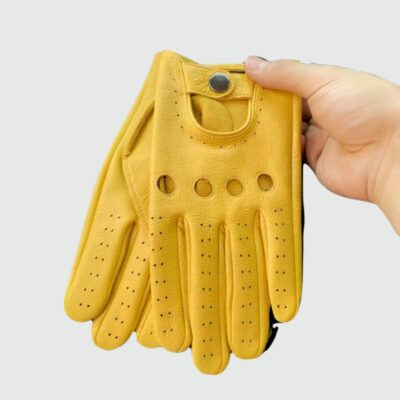 Gants de conduite en cuir pour homme