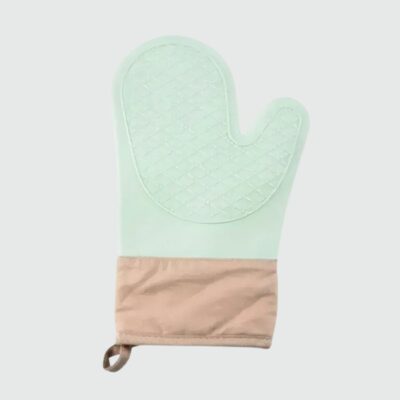 Gant de cuisine en silicone et en coton