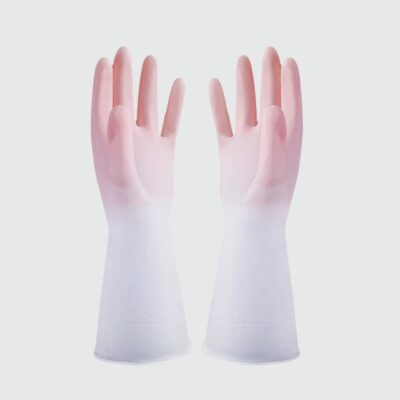 Gants en latex pour la vaisselle