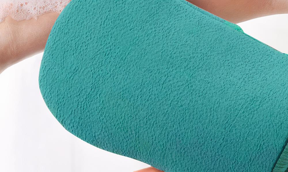 Gant de douche exfoliant