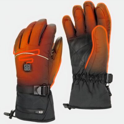 Gants chauffant pour homme de ski avec batterie