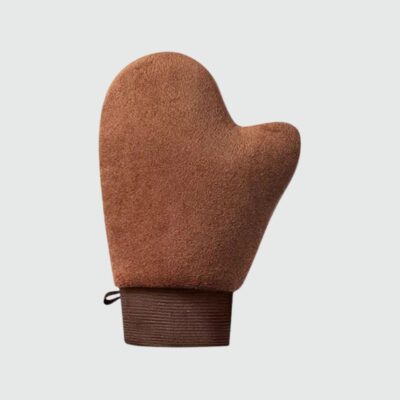 Grand gant marron applicateur d'autobronzant